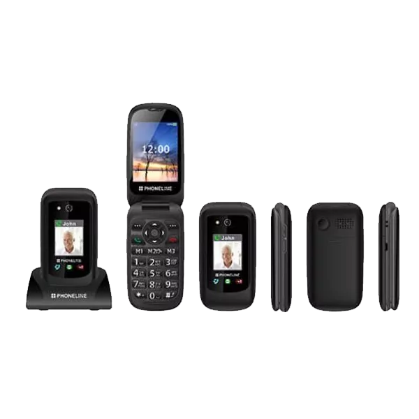 טלפון למבוגרים עם לחצן מצוקה Phoneline F33