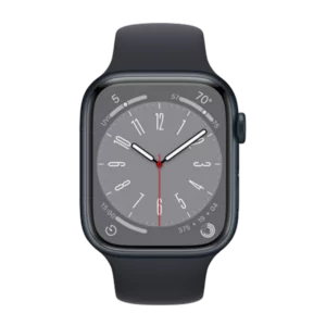 שעון חכם אפל Apple Watch Series 8 מידה 41mm שחור תומך GPS