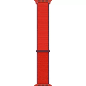 רצועה לשעון אפל 40 מ”מ מקורית אדום Apple Watch Red Sprot Loop - Small