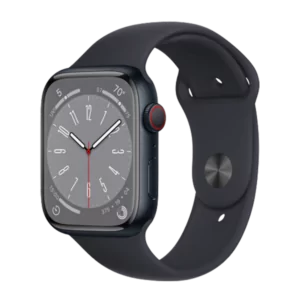 שעון חכם אפל Apple Watch Series 8 מידה 41mm שחור תומך GPS
