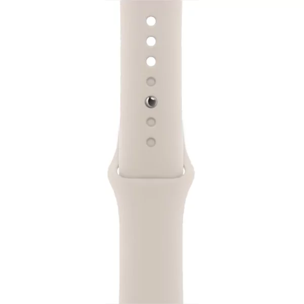 שעון חכם Apple Watch Series 9 מידה 45mm לבן תומך GPS ו-Cellular