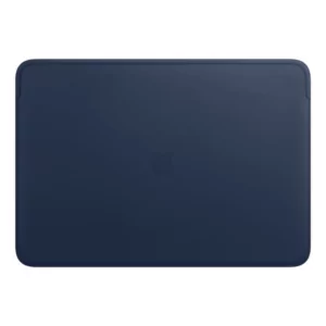 כיסוי למקבוק פרו ואייר 16 אינץ כחול עור מקורי Apple Leather Sleeve for MacBook