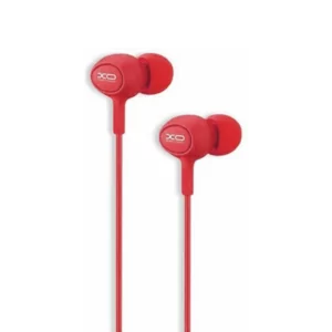 אוזניות חוטיות S6 Candy אדום Aux עם באס עוצמתי XO