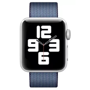 רצועה לשעון אפל 41 מ”מ מקורית Apple Watch Blue Woven Nylon כחול 38/40/41 מ”מ