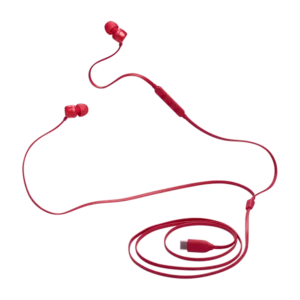 אוזניות חוטיות JBL Tune 310C אדום באס עוצמתי ועמוק יבואן רשמי