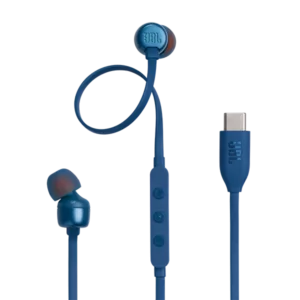אוזניות חוטיות JBL Tune 310C כחול באס עוצמתי ועמוק יבואן רשמי