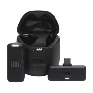 מיקרופון JBL Quantum Stream חיבור Type-C דש אלחוטי הטוב ביותר ליצירת תוכן איכותי יבואן רשמי