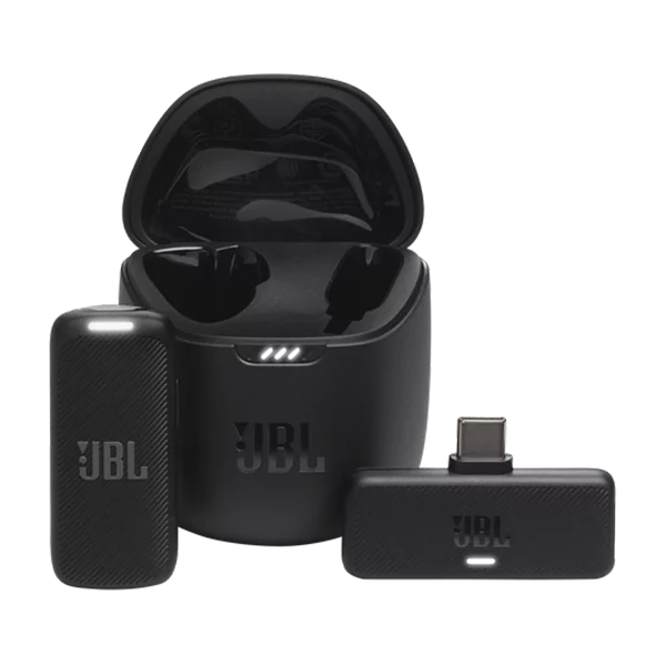 מיקרופון JBL Quantum Stream חיבור Type-C דש אלחוטי הטוב ביותר ליצירת תוכן איכותי יבואן רשמי