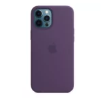 מגן כיסוי מקורי לאייפון 12 מיני סגול כהה תומך MagSafe