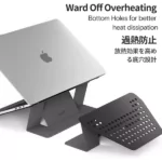 סטנד למחשב Moft Laptop Stand אפור עם 2 מצבי עבודה שונים לישיבה ועמידה