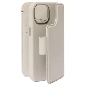 כיסוי עור לאייפון 15 חרס MagSafe DECODED עם ארנק כרטיסים נשלף