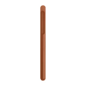 כיסוי Apple Pencil חום אוכף עור אפל מקורי לאחסון והגנה מקסימלית לעט שלך