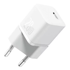 מטען קיר מהיר GaN5 בהספק 20W מבית Baseus לבן