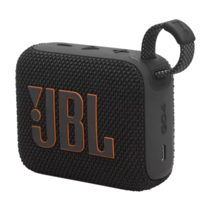 רמקול JBL Go 4 שחור נייד עם סאונד עוצמתי ועמידות למים
