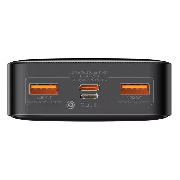מטען נייד בנפח 20000mAh בהספק 20W מבית Baseus