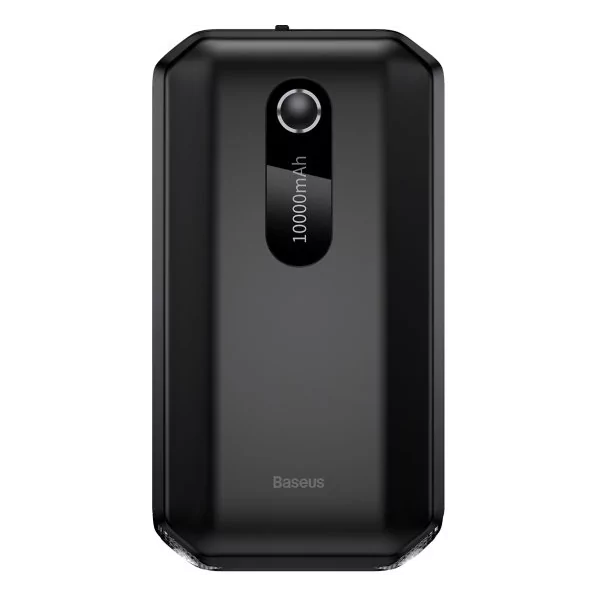 בוסטר התנעה לרכב עם סוללת גיבוי בעוצמת 10,000mAh + פנס LED מבית Baseus