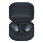 אוזניות OpenFit Air שחורות עם עיצוב פתוח לנוחות וסאונד עוצמתי מבית Shokz