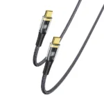 כבל USB-C ציפוי זהב להעברת נתונים וטעינה מהירה Yesido