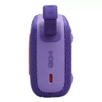 רמקול JBL Go 4 סגול נייד עם סאונד עוצמתי ועמידות למים