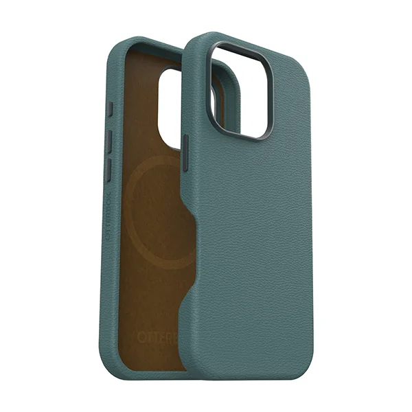 כיסוי Symmetry Cactus Leather ירוק לאייפון 16 פרו מקס להגנה וסטייל OtterBox