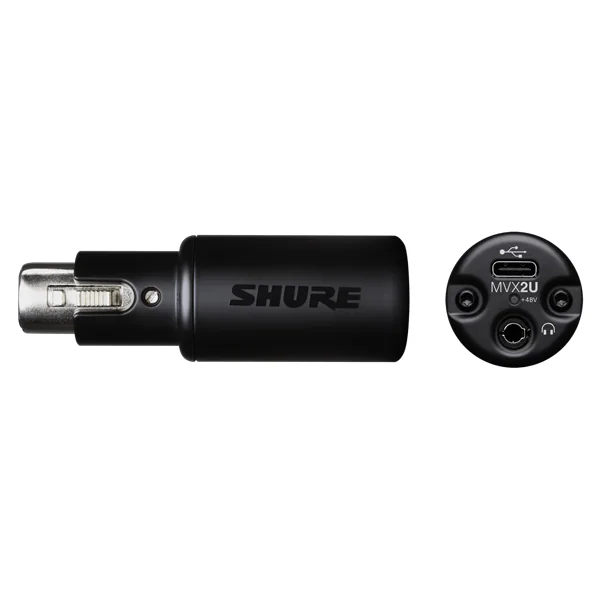 מתאם מיקרופון XLR למחשב פתרון מושלם לסאונד מקצועי Shure