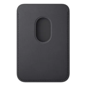 ארנק iPhone FineWoven שחור תומך MagSafe מקורי - Apple Black