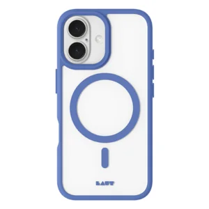 כיסוי Laut HUEX PROTECT כחול לאייפון 16 תומך MagSafe