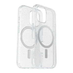 כיסוי Symmetry שקוף נצנצים לאייפון 16 להגנה מיטבית OtterBox