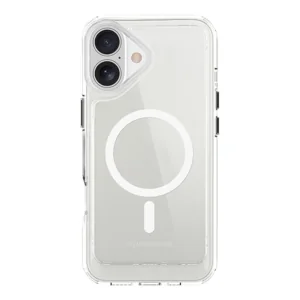 כיסוי שקוף לאייפון 16 עם תמיכה ב-MagSafe סדרת DualTek Slim מבית PureGear