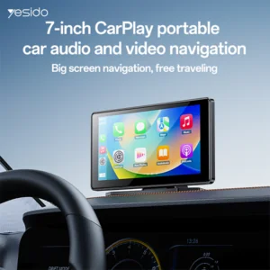 מערכת מולטימדיה לרכב 7 אינץ׳ תומכת CarPlay ואנדרואיד אוטו Yesido