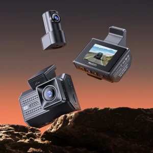 מצלמת רכב Yesido 4K הקלטה כפולה קדמית ואחורית לבטיחות מקסימלית