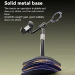 מעמד טלפון מתכוונן עם בסיס מתכת יציב Yesido C297 לצילום ושידורים חיים