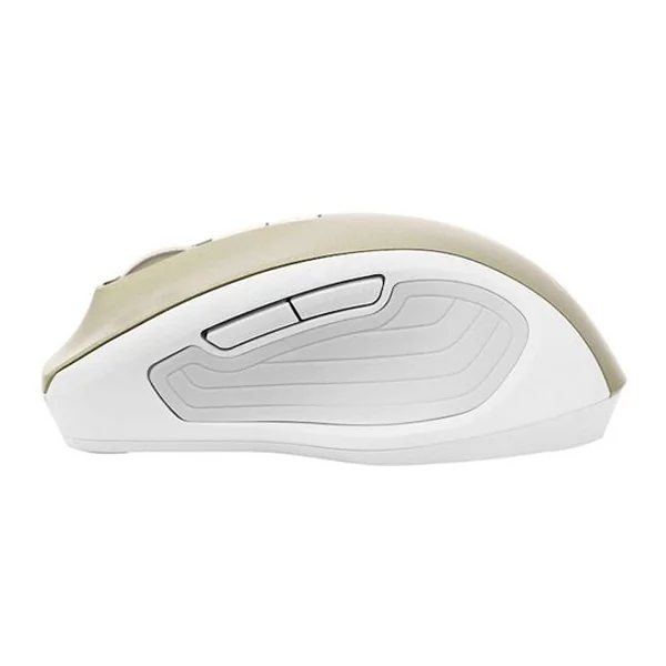 עכבר ארגונומי אלחוטי שקט וחכם עם 4 מצבי DPI מבית Asus MW202 זהוב