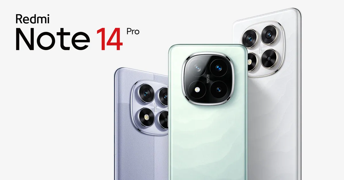 טלפון סלולרי Redmi Note 14 Pro NFC 8GB/256GB שחור